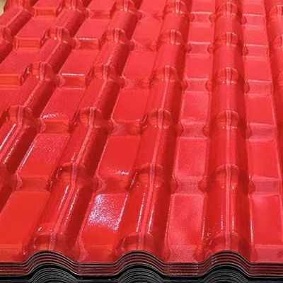ASA Synthetic Resin Roof Tile 2.5mm 3.0mm Thickness Fireproof B1