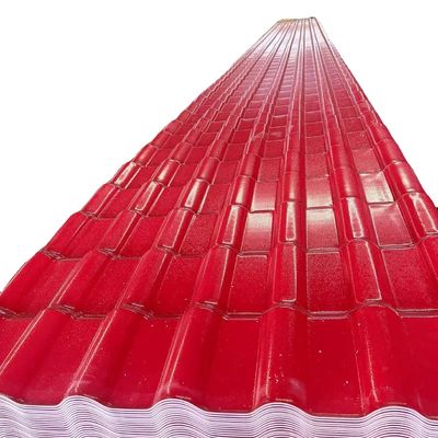 ASA Spanish Bamboo Wave Resin Roof Tile 2.5mm 1050mm Width