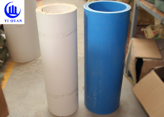 Corrosion Resistance Blue Flexible PVC Flat Sheet For Building Materials