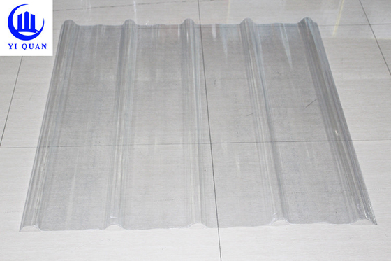 Anti Corrosion PC PVC Transparent Roofing Sheets For Parking Cover Garden