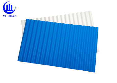 Corrosion Resistance ASA Corrugated Pvc Roofing Sheets Self Cleaning
