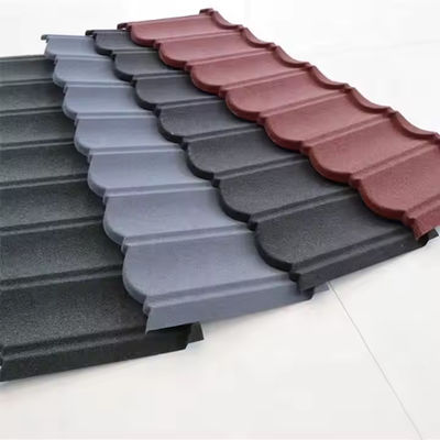 420mm Width Metal Stone Coated Colorful Corrugated Roof Sheet