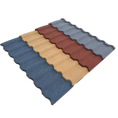 Galvanized Aluminized Steel Sheet 1340mm Length For Stone Coated Roof Tiles