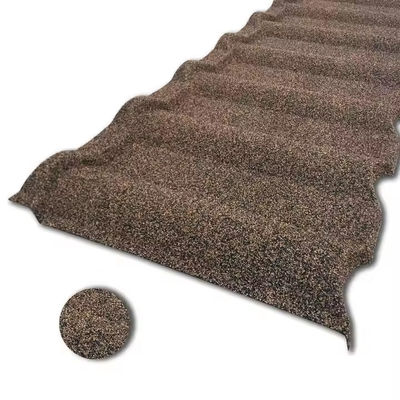 Steel Sheet Stone Coated Colorful Roof Sheet House Traditional Design Style