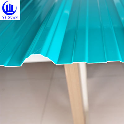 1.8mm PVC Roof Tiles 840mm Width Waterproof Plastic Roofing Sheets