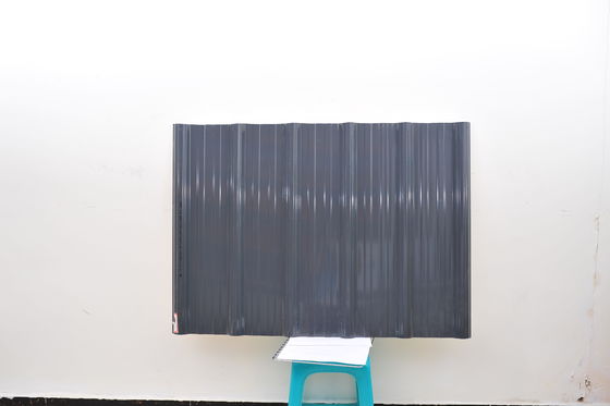 UPVC Spanish Roof Tile 1.5mm-2.8mm Thickness 1130mm Width