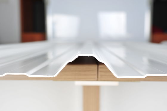 UPVC Spanish Roof Tile 1.5mm-2.8mm Thickness 1130mm Width