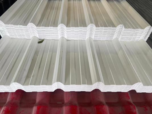 PVC Corrugated Roofing Sheets 1.0-3.0mm Thickness 20-Year Warranty