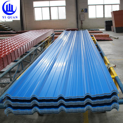 UPVC Trapezoidal Roofing Sheet 2.5mm Thick 1130mm Width