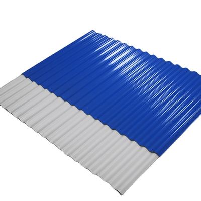 PVC Plastic Roof Tiles 0.8-3.0mm Thickness Waterproof Corrugated