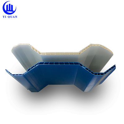 UPVC Roofing Sheet 1.5mm-3.0mm Thickness 1000mm Width Trapezoidal