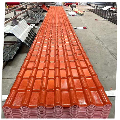 ASA Synthetic Resin Roof Tiles 1050mm Width 2.5mm Thickness