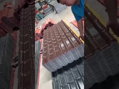 एएसए पीवीसी भूरे रंग की छत शीट